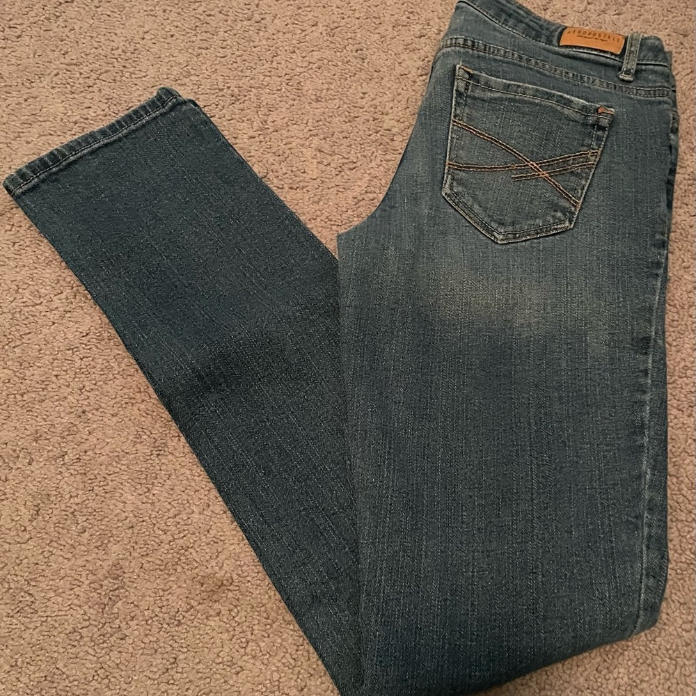 Aeropostale Denim Straight Leg Jeans
